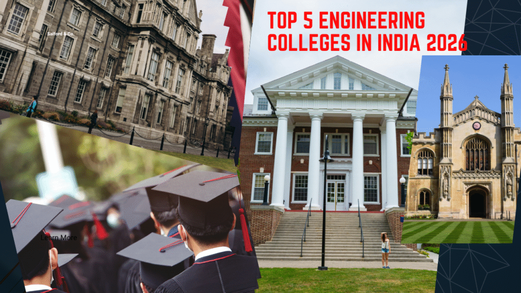 Top 5 Engineering Colleges in India 2026